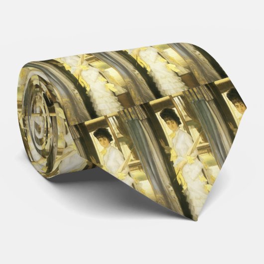 Portret van Miss Lloyd van Tissot,  portret Stropdas (Opgerold)