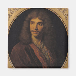 Portret van Moliere Magneet