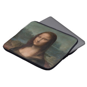 Portret van Mona Lisa Laptop Sleeve