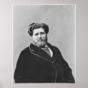Portret van Monsieur de Tourguenef Poster
