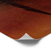 Portret van Montezuma II Poster (Hoek)