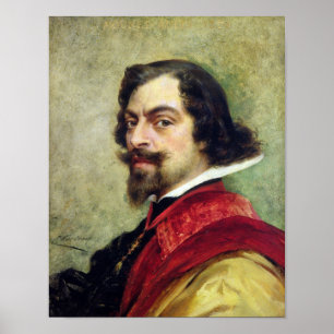 Portret van Mounet-Sully Poster