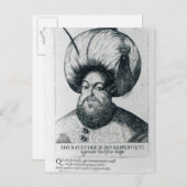 Portret van Murad III Briefkaart (Voorkant / Achterkant)
