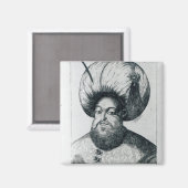 Portret van Murad III Magneet (Voorkant / Achterkant)