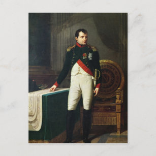 Portret van Napoleon Bonaparte 1809 Briefkaart