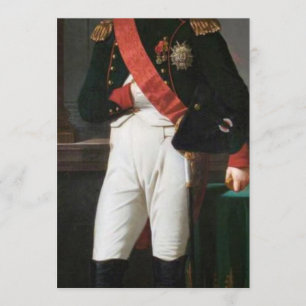 Portret van Napoleon Bonaparte 1809 Kaart