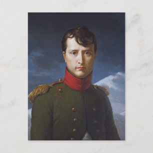 Portret van Napoleon Bonaparte First Consul Briefkaart