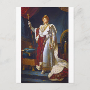 Portret van Napoleon Bonaparte, Francois Gérard Briefkaart