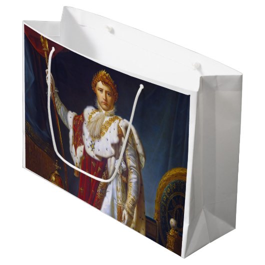 Portret van Napoleon Bonaparte, Francois Gérard Groot Cadeauzakje (Voorkant Gekanteld)