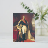 Portret van Napoleon III keizer van Frankrijk Briefkaart (Staand voorkant)