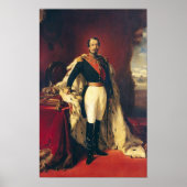 Portret van Napoleon III keizer van Frankrijk Poster (Voorkant)