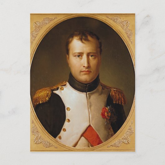Portret van Napoleon in uniform Briefkaart (Voorkant)