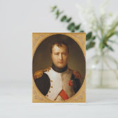 Portret van Napoleon in uniform Briefkaart (Staand voorkant)
