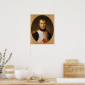Portret van Napoleon in uniform Poster (Keuken)