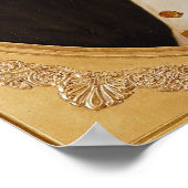 Portret van Napoleon in uniform Poster (Hoek)