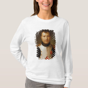Portret van Napoleon in uniform T-shirt