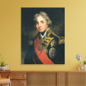 Portret van Nelson Canvas Afdruk (Insitu (Woonkamer))