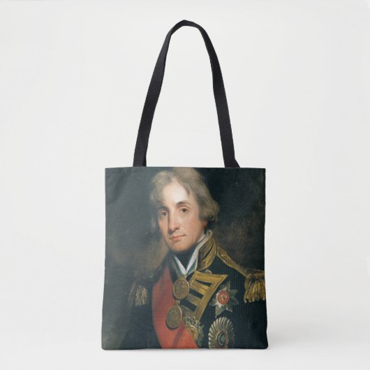 Portret van Nelson Tote Bag (Voorkant)