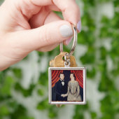 Portret van Newly Weds Sleutelhanger (Hand)