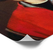 Portret van Nicolaus Copernicus Poster (Hoek)