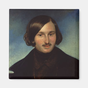 Portret van Nikolay Gogol, 1841 Magneet