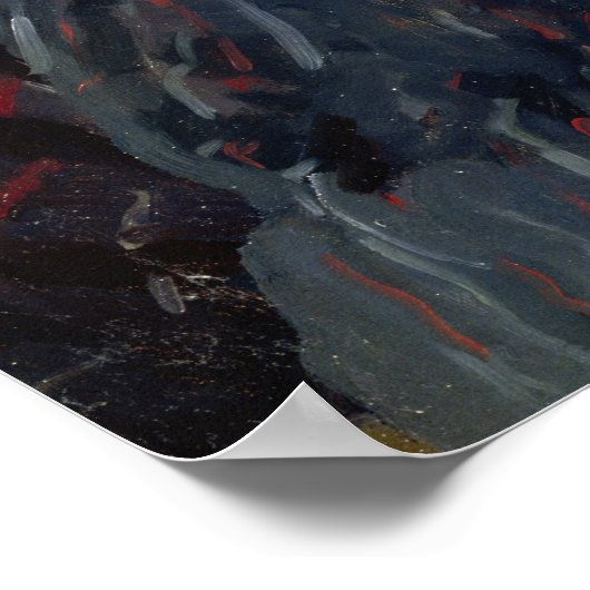 Portret van Nikolay Leskov Poster (Hoek)