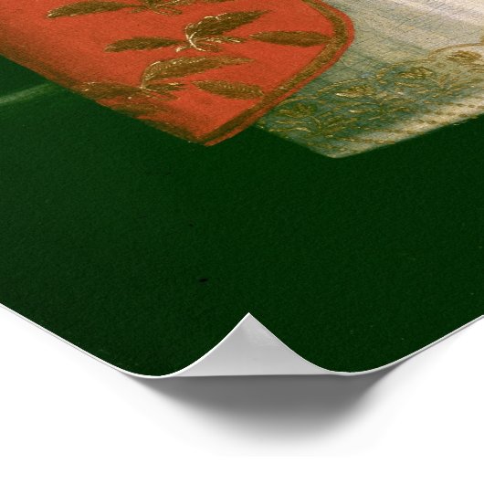 Portret van Nino Eristavi, Iran, 1829 Poster (Hoek)