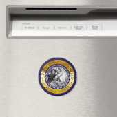 Portret van Obama President Seal Magneet (Insitu (Vaatwasser))