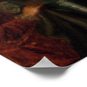 Portret van Oliver Cromwell Poster (Hoek)