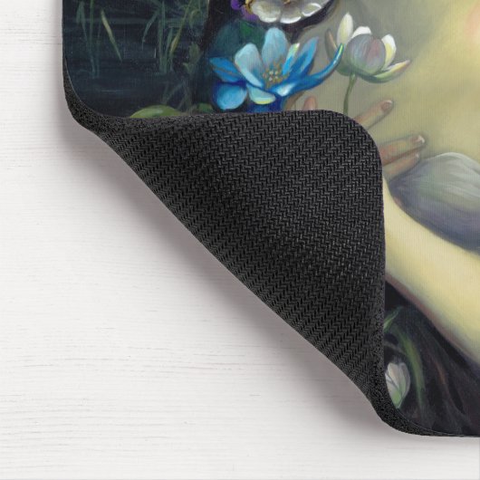 "Portret van Ophelia" Mousepad Muismat (Hoek)