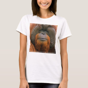 Portret van orang-oetan mannetje, Georgia, USA T-shirt