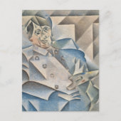 Portret van Pablo Picasso door Juan Gris Briefkaart (Voorkant)