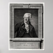 Portret van Pascal Paoli Poster (Voorkant)