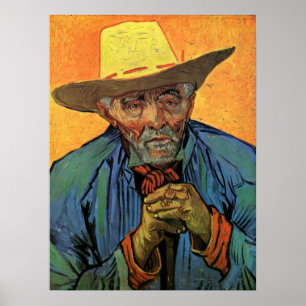 Portret van Patience Escalier door Vincent van Gog Poster