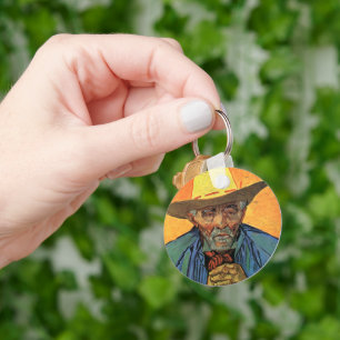 Portret van Patience Escalier door Vincent van Gog Sleutelhanger