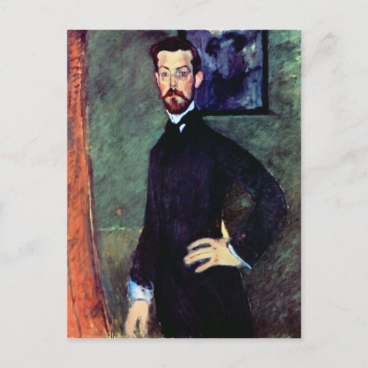 Portret van Paul Alexanders door Modigliani Briefkaart (Voorkant)