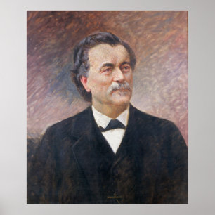 Portret van Paul Bert Poster