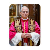 Portret van paus Leo XIV Magneet (Verticaal)