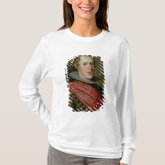 Portret van Philip IV in Armor, 1628 T-shirt (Voorkant)