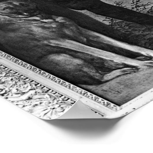 Portret van Philip IV King of Spain Poster (Hoek)