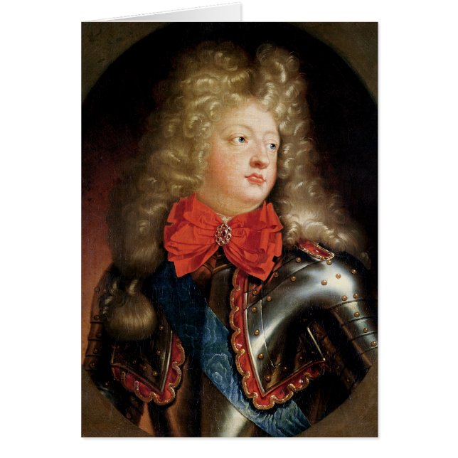Portret van Philippe d'Orleans (Voorkant)