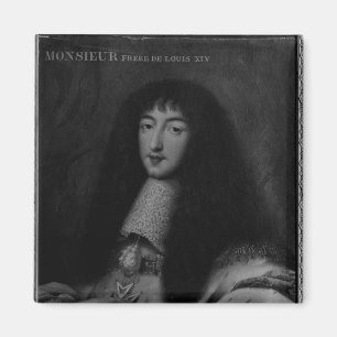 Portret van Philippe Duc d'Orleans Magneet