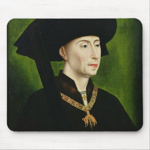 Portret van Philippe le Bon Duc de Bourgogne Muismat