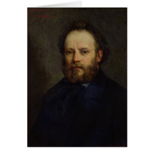 Portret van Pierre Joseph Proudhon 1865