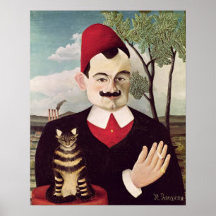 Portret van Pierre Loti c.1891 Poster
