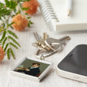 Portret van Pierre Zimmermann 1808 Sleutelhanger (Zijkant)