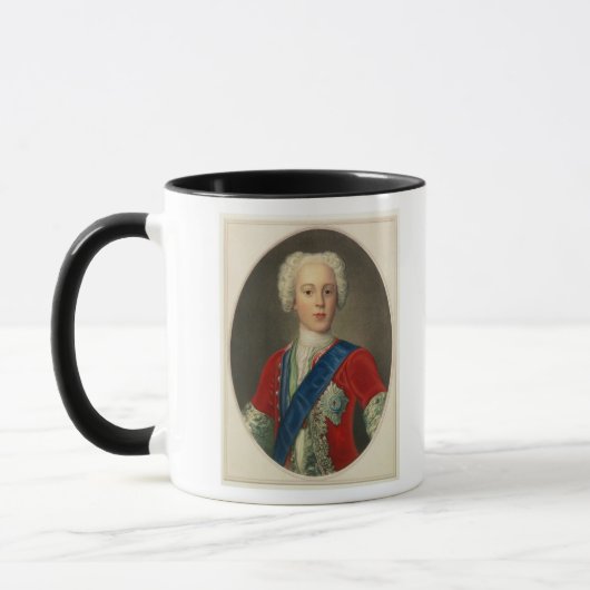 Portret van Prins Charles Edward Mok (Links)
