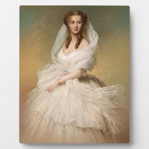 Portret van prinses Alexandra Fotoplaat