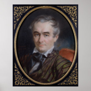 Portret van Prosper Merimee 1853 Poster