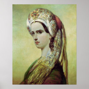 Portret van Rachel Poster